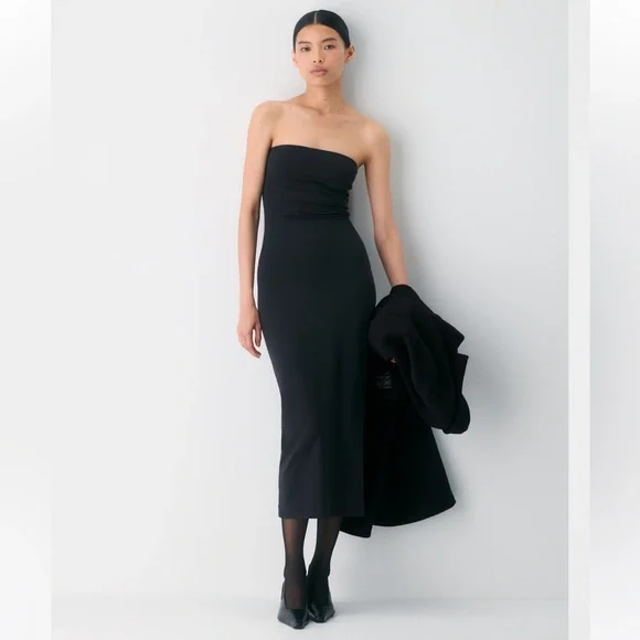 Aritzia Women's Original Contour Enrapture Maxi Tube Dress in Black | Xs